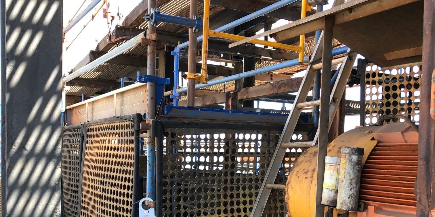 Machinery Resource Sector Machinery in Port Hedland in the Pilbara
