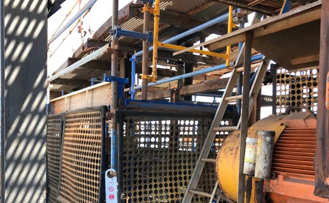 Machinery Resource Sector Machinery in Port Hedland in the Pilbara